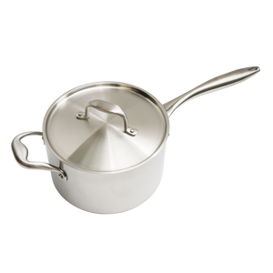 Christopher Kimball for 1919 4-quart Covered Stainless Steel Saucepan 