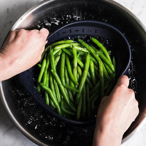 Christopher Kimball for Kuhn Rikon Pop-Up Steamer Basket and Colander