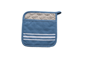 Christopher Kimball's Milk Street for KAF French Stripe Potholder Bering Sea