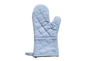 Christopher Kimball's Milk Street for KAF Chambray Slub Oven Mitt Cashmere